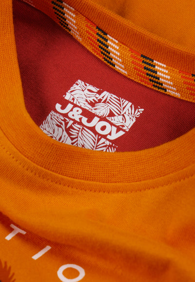 T-shirt garçon orange Kruger National Park