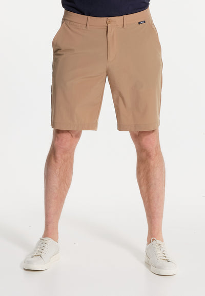 Men's beige chino shorts