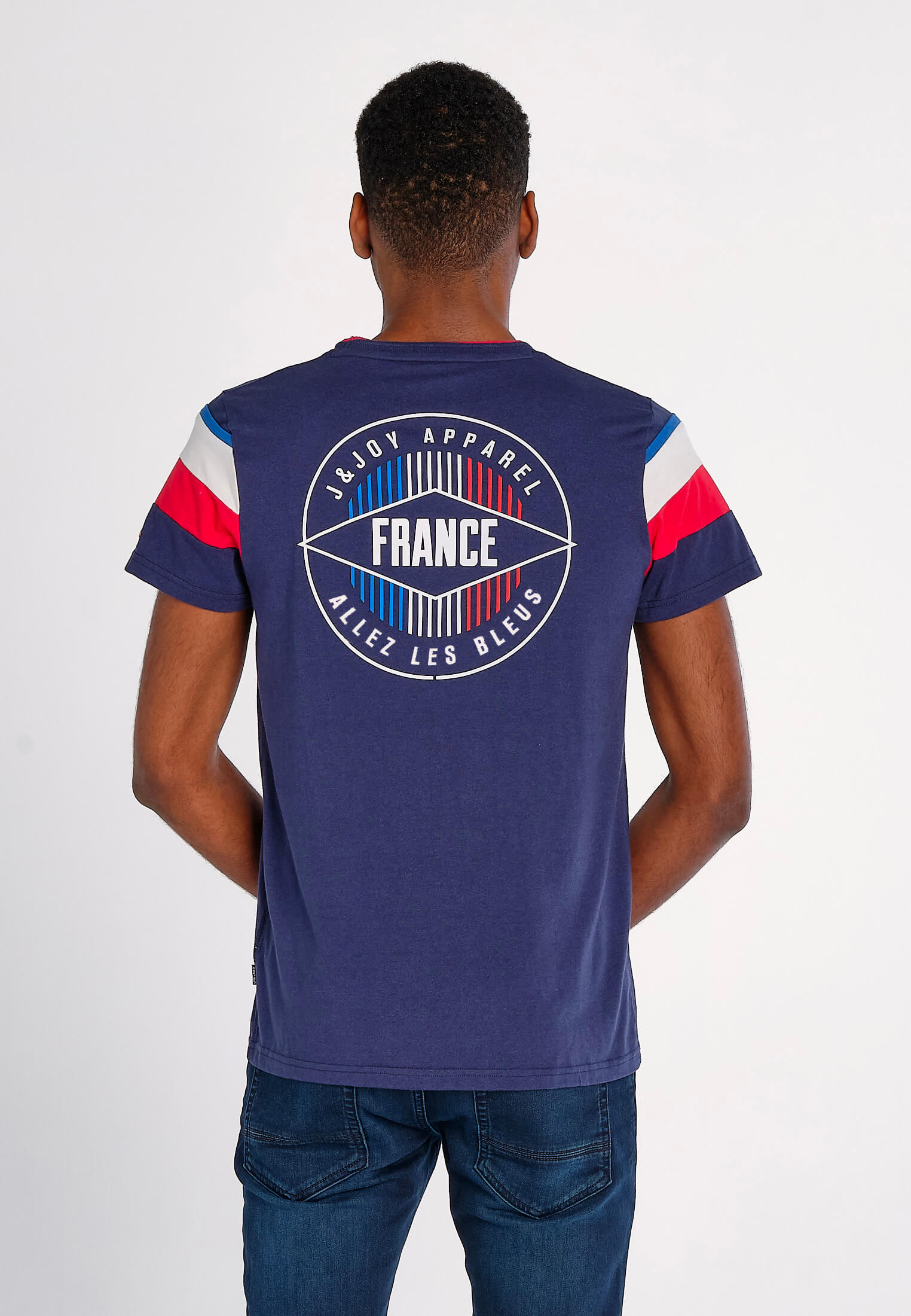 T-Shirt Homme Collector 08 Navy France | J&JOY.