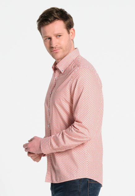 Chemise fluide imprimé poissons