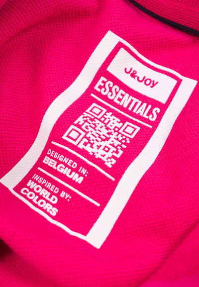 Polo Essentials Enfants Unisexe Pink Fushia