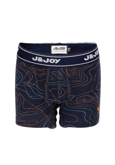 Pack of 2 boy's flower and leaf boxers