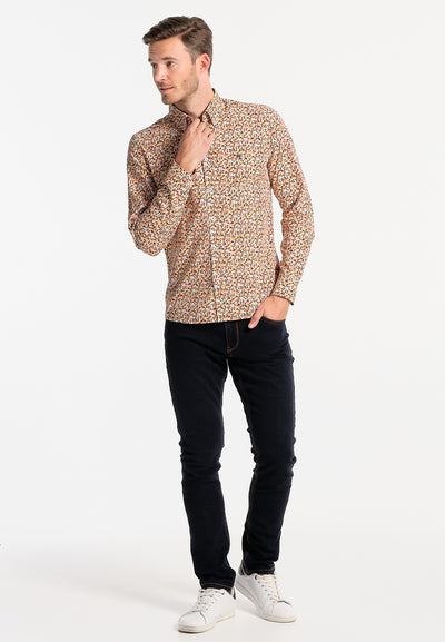 Collector colored dots men's shirt