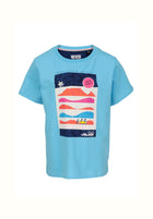 Boys' blue panorama t-shirt