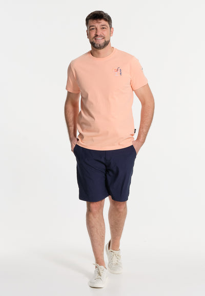 Men's T-Shirt Coral Aperol Spritz