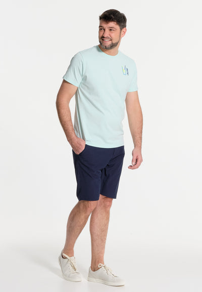 T-Shirt homme turquoise Mojito