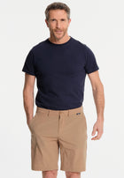 Men's beige chino shorts