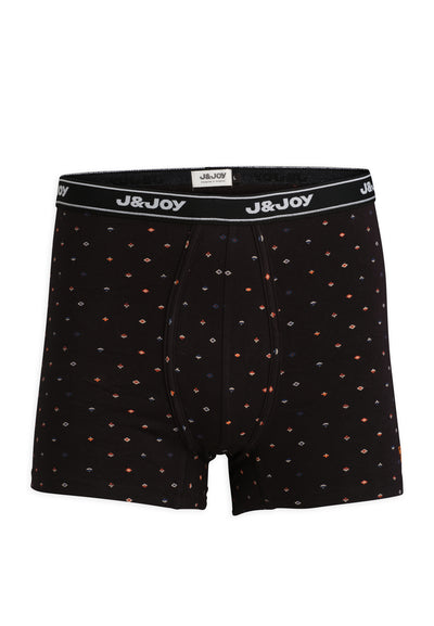 Pack de deux boxers homme imprimé abstrait et végétal