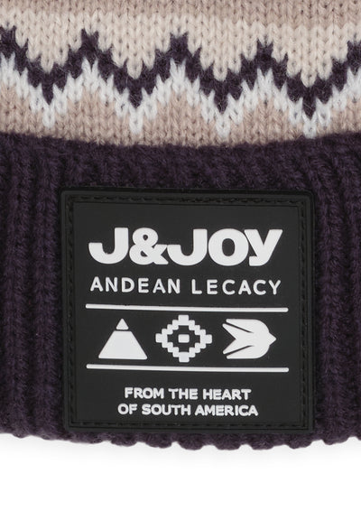 Bonnet homme griset logo J&JOY