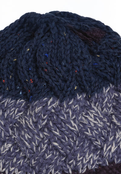 Bonnet homme bleu marine