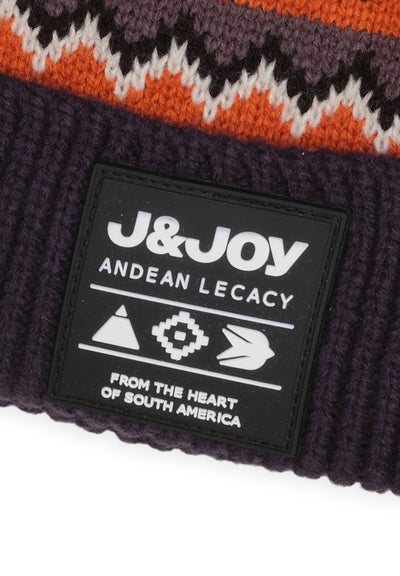 Bonnet homme bleu et logo J&JOY