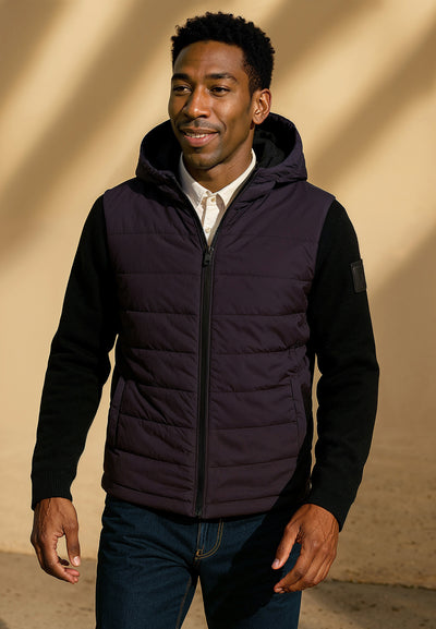 Veste homme bleu marine