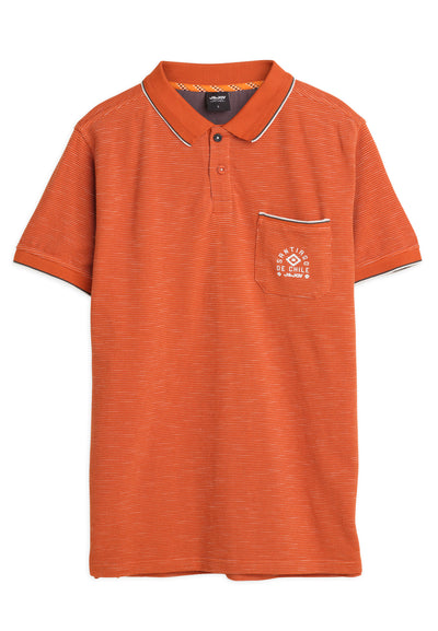 Polo homme avec fausse poche