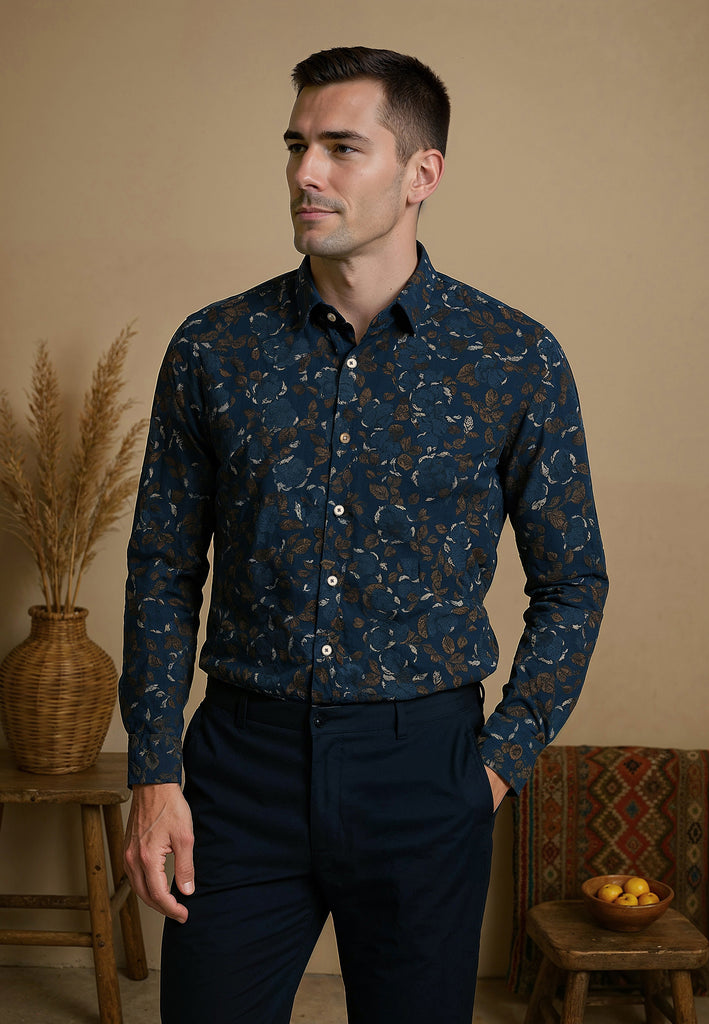 chemise bleu chemise homme tendance 2020