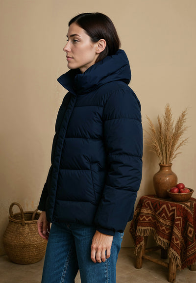 Veste femme oversize bleu marine