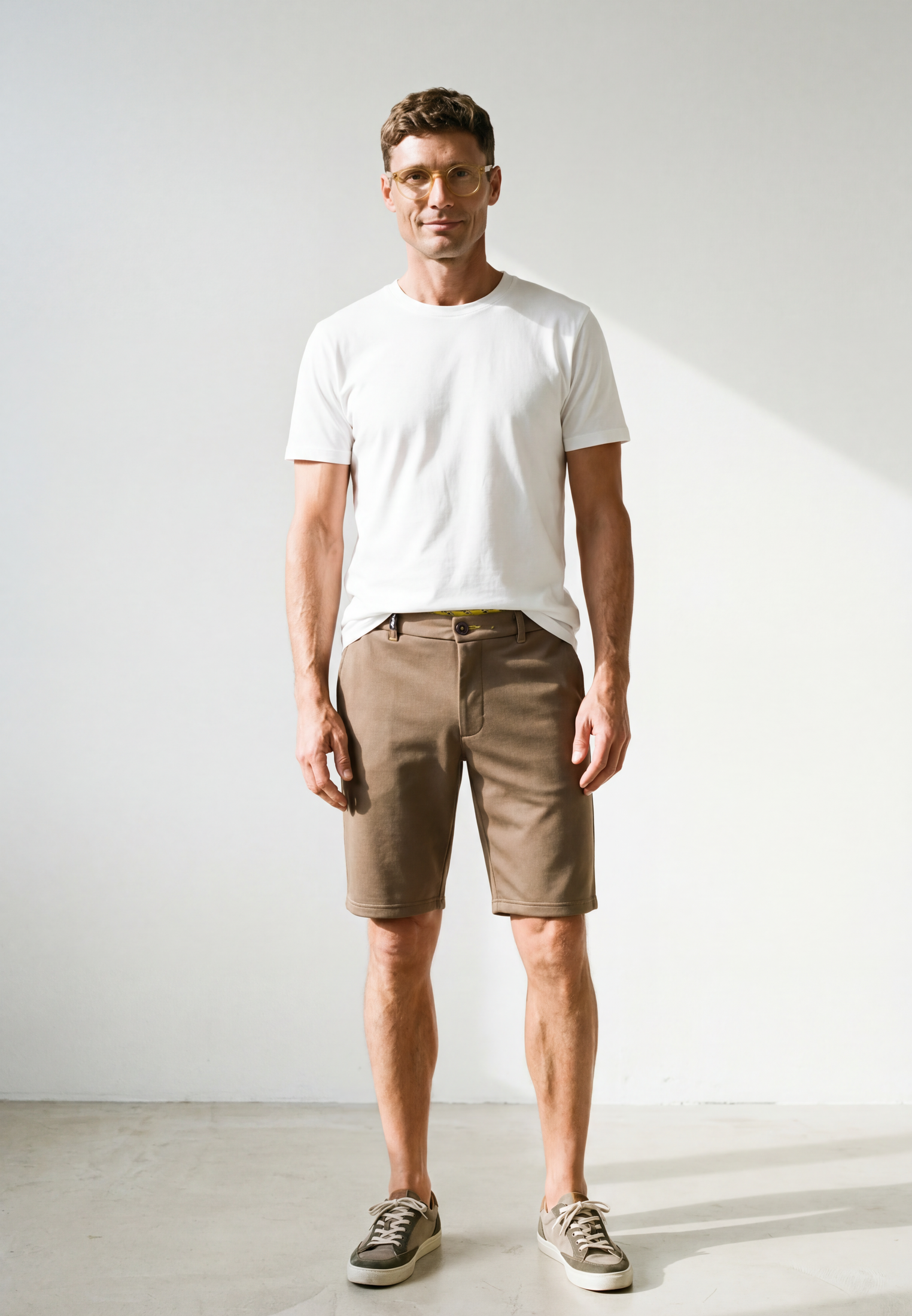 Short Chino Kaki Homme La Maison Blaggio Valric