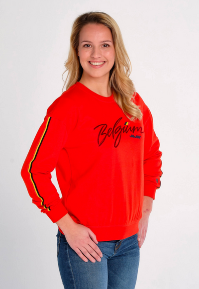 Sweat Femme Collector Red Belgium