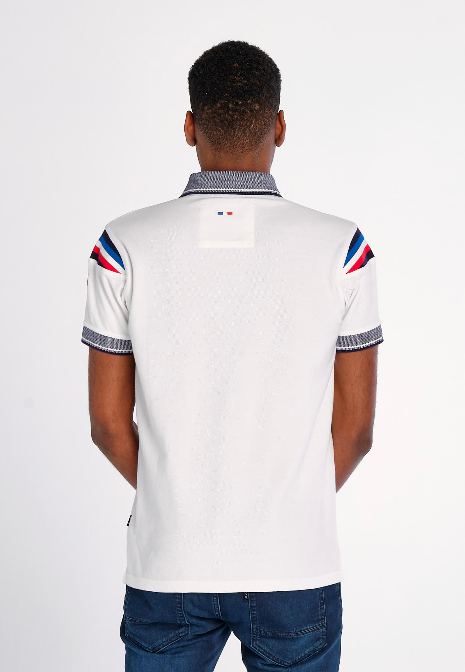 Polo Homme Collector 10 White France | J&JOY.