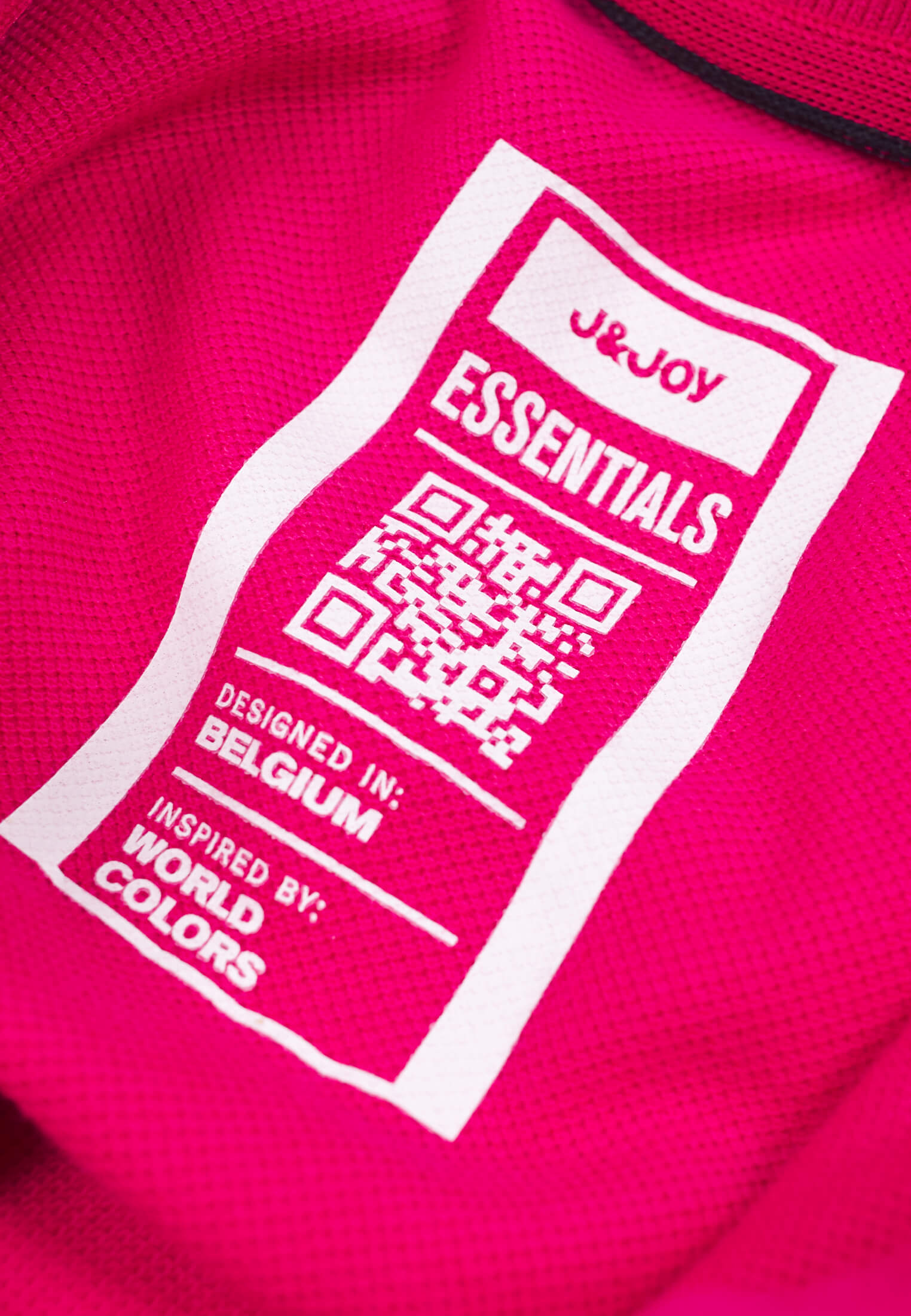 Polo Essentials Enfants Unisexe 25 Pink Fushia | J&JOY.
