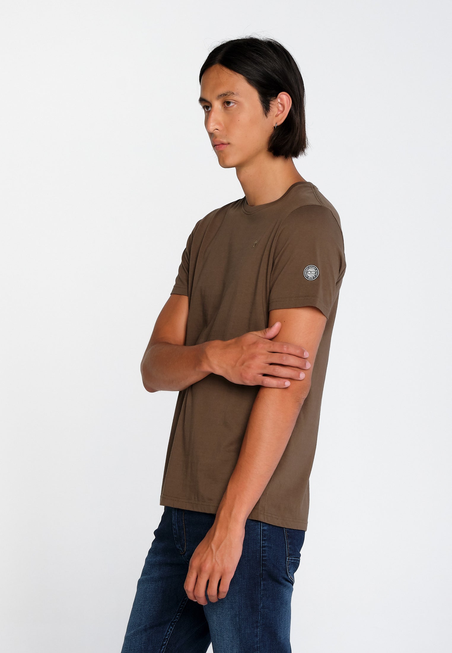 T-Shirt Homme Essentials 01 Green Olive | J&JOY.