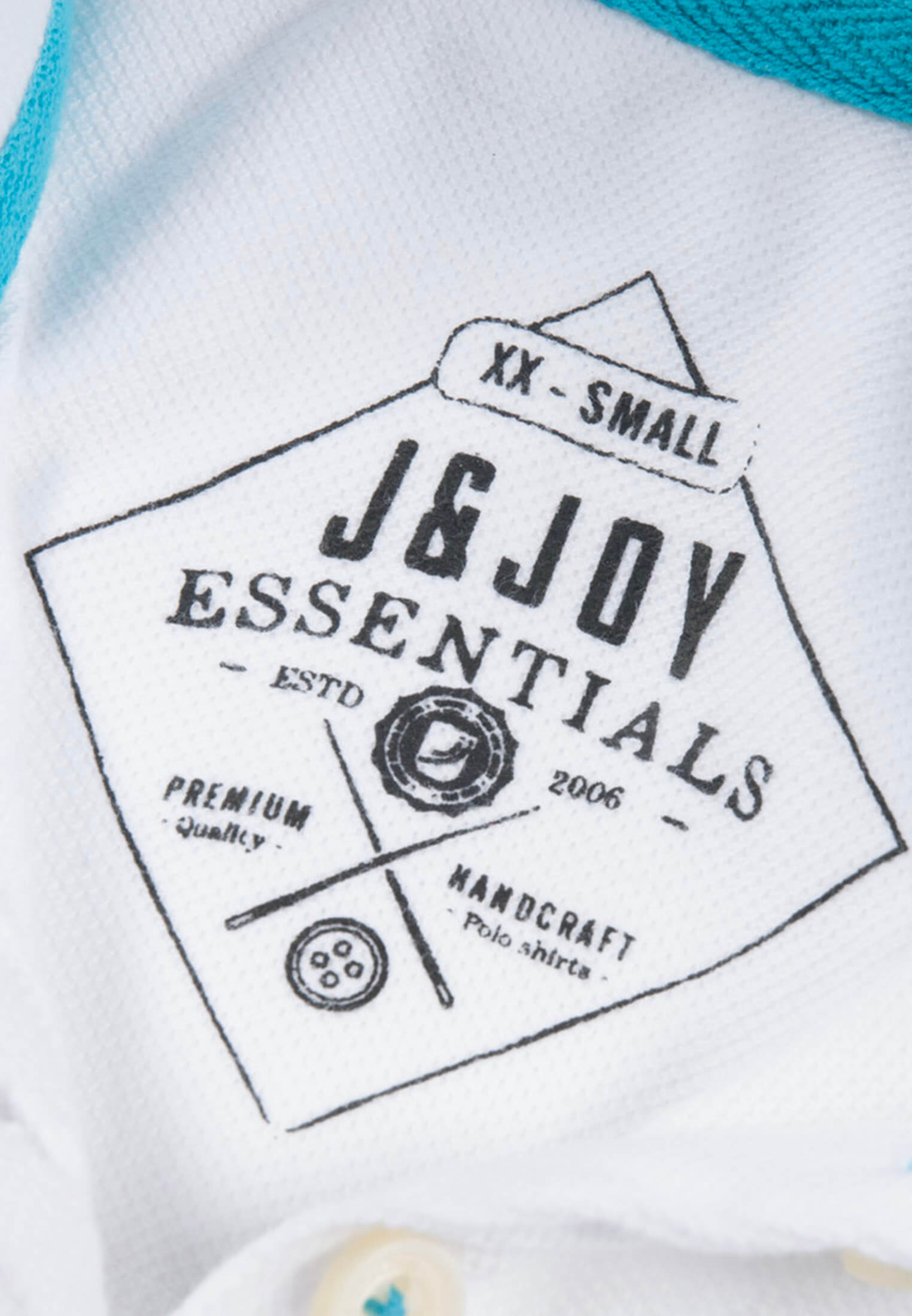 Polo Essentials Femme 08 White July | J&JOY.