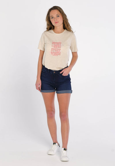 T-Shirt Femme 08 Northern Territory Uluru White | J&JOY.