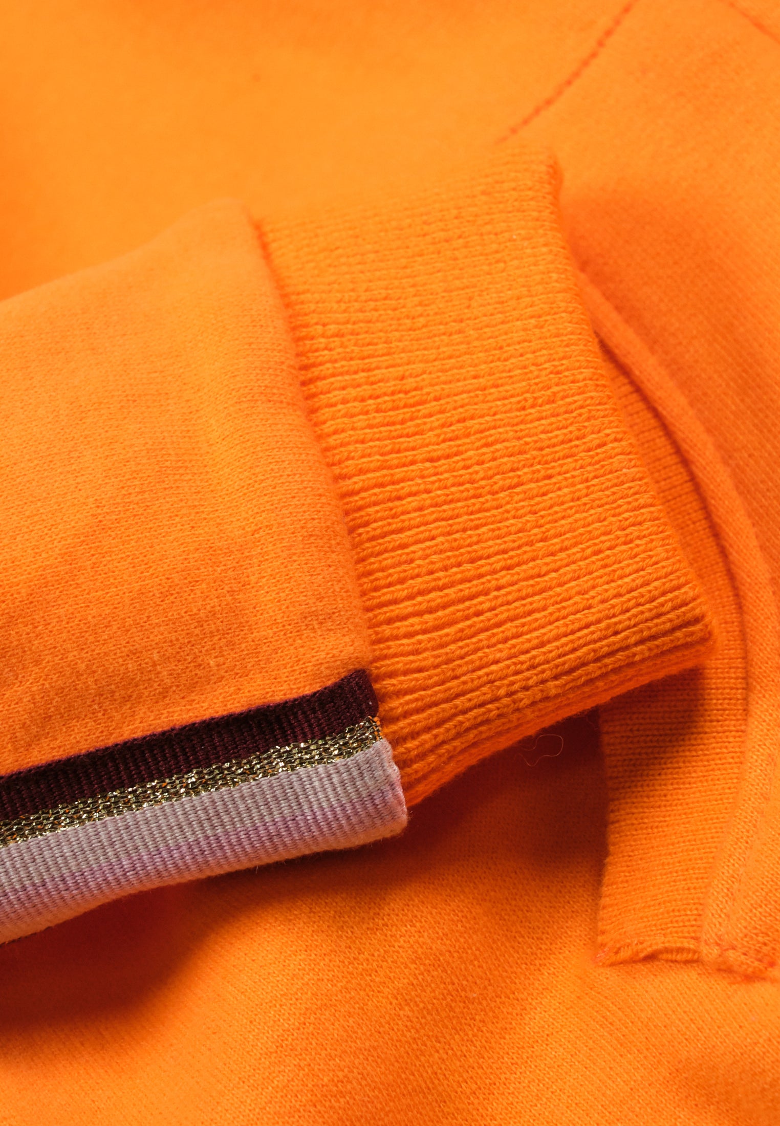 Sweatshirt Fille 05 Montréal Vibrant Orange | J&JOY.
