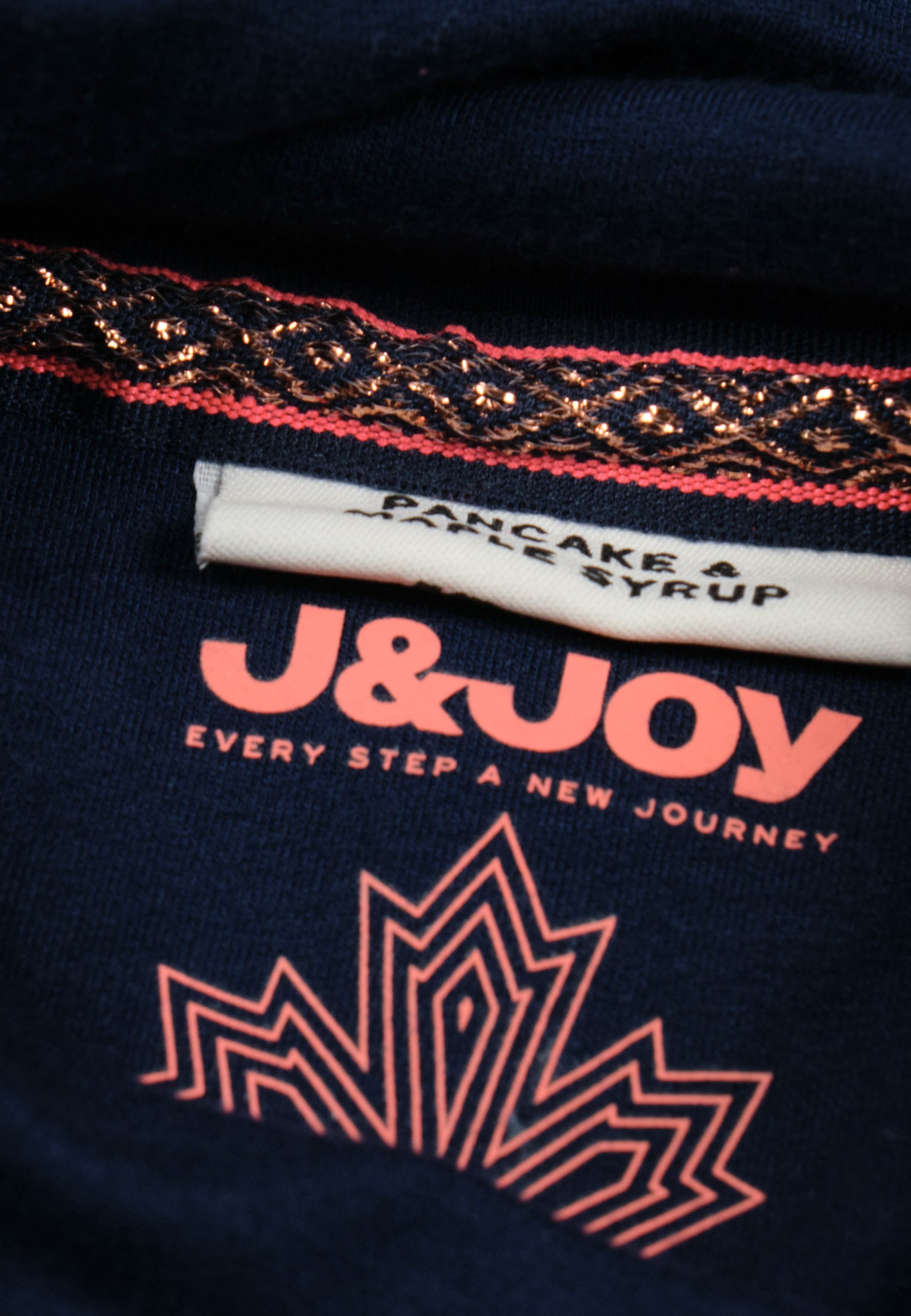 T-Shirt Fille 03 Nunavik Park Navy Sequins | J&JOY.