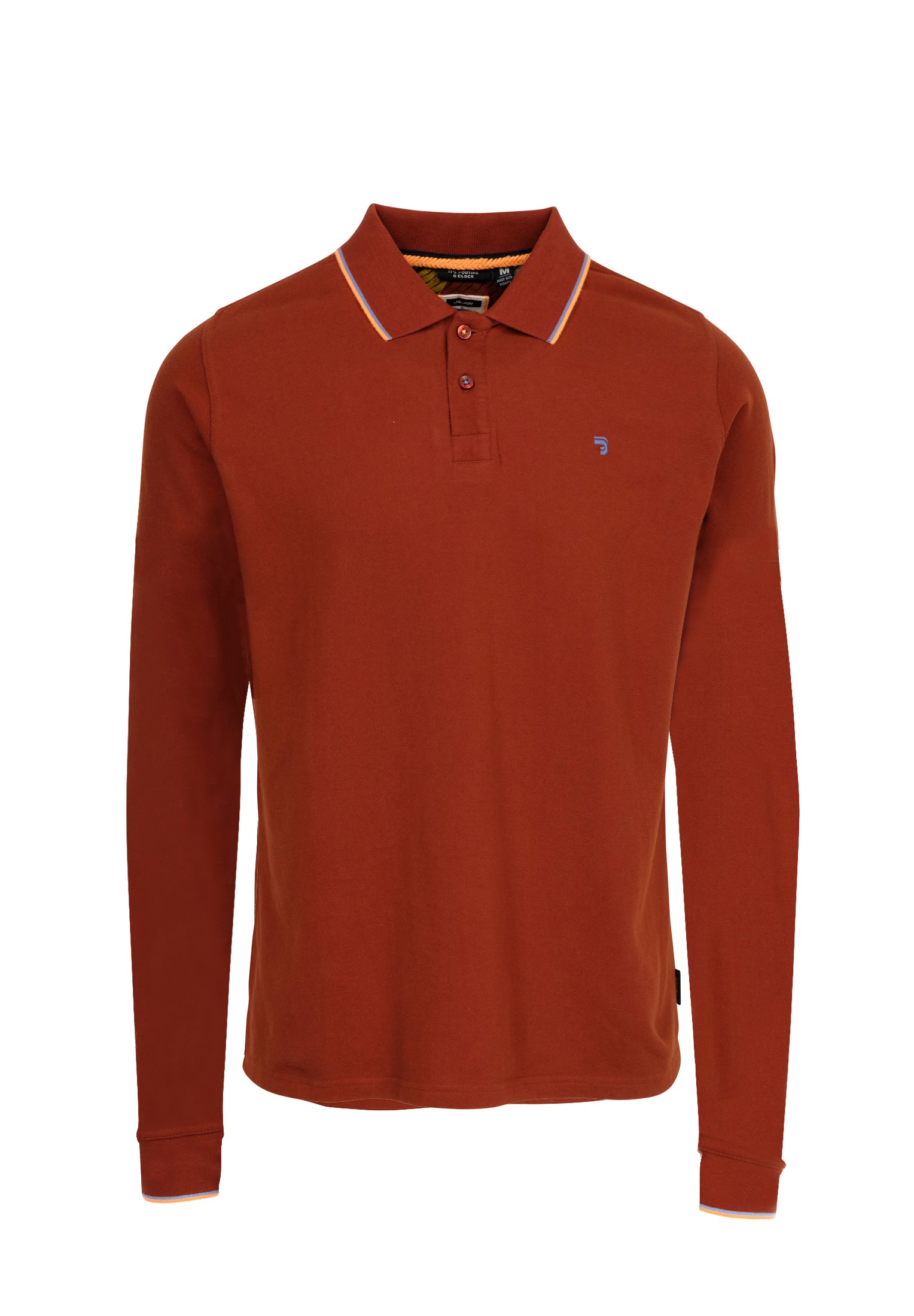 Polo Longues Manches Homme 09 Ontario Forest Brown | J&JOY.
