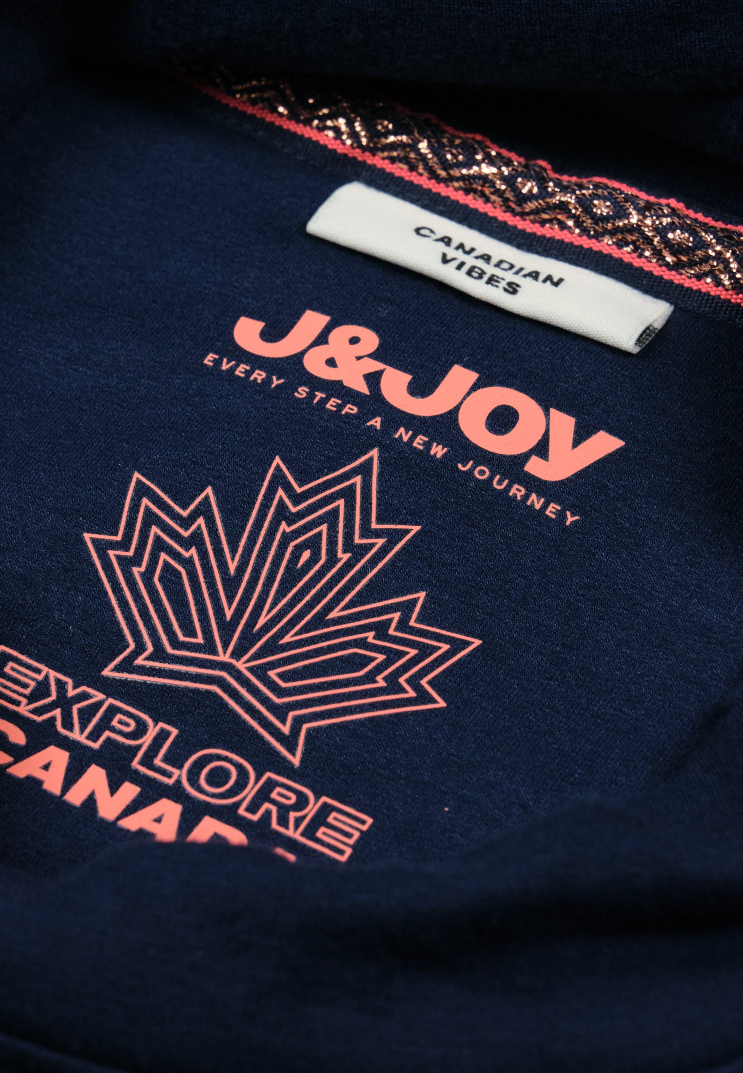 T-Shirt Femme 12 Nunavik Park Navy Sequins | J&JOY.