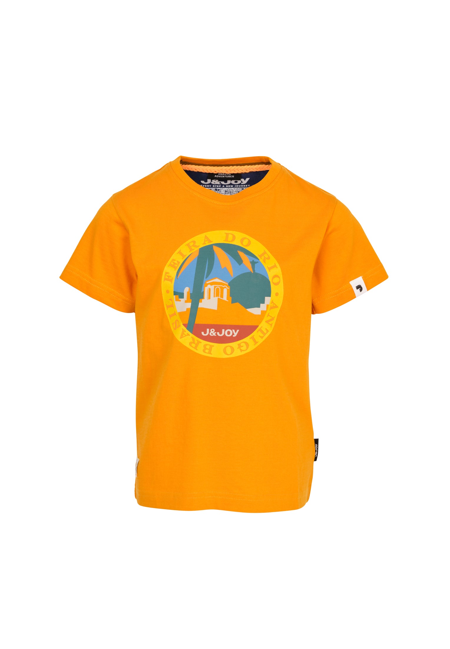 T-Shirt Garçon 04 Feira Yellow | J&JOY.