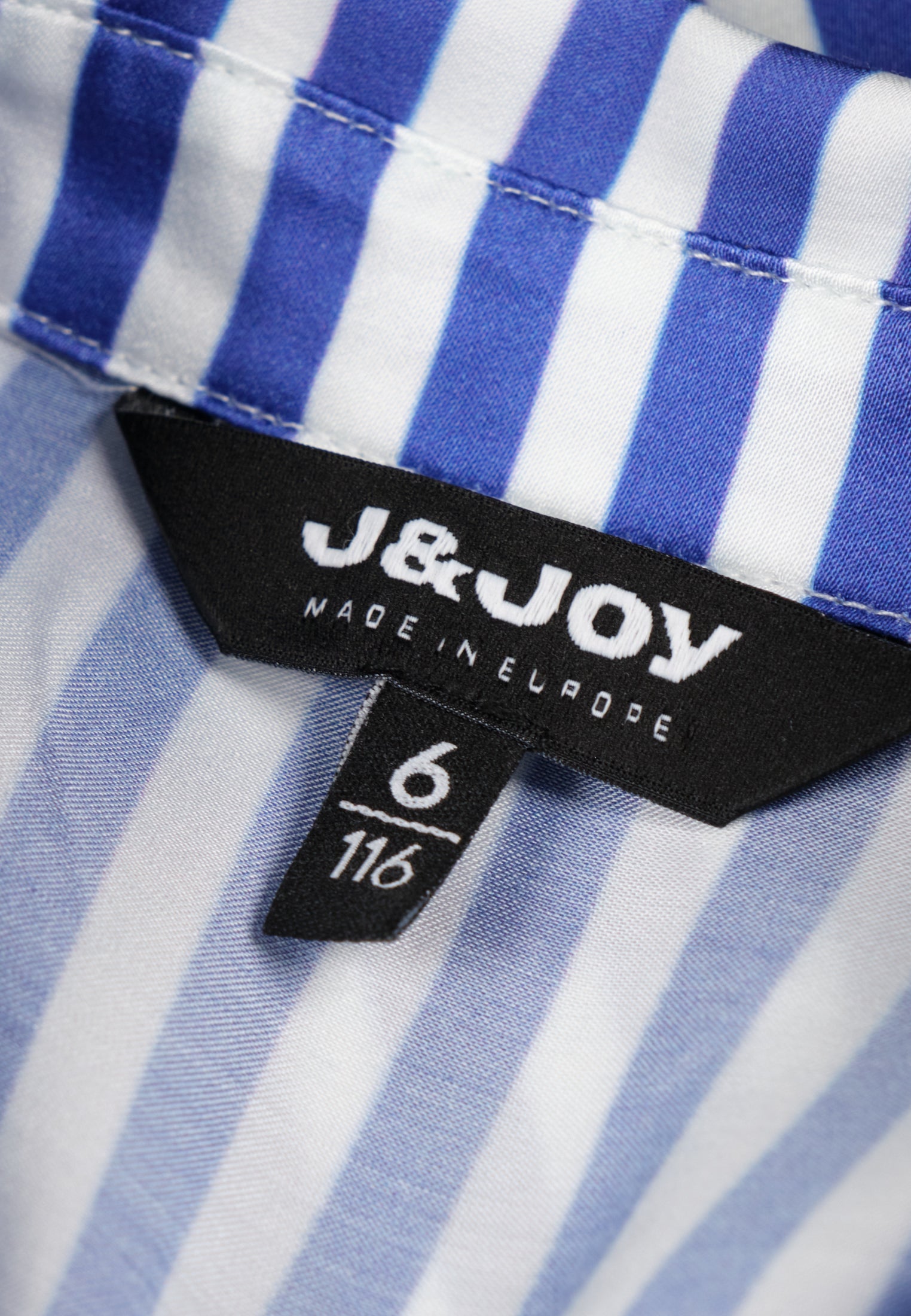 Robe Fille 05 Bahia Blue Stripes | J&JOY.