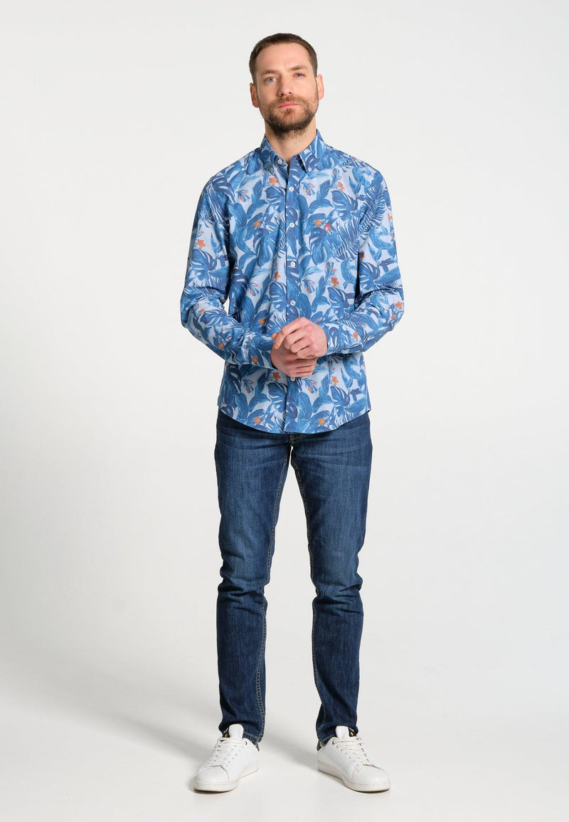 Chemise Homme 11 Praia Leaves | J&JOY.