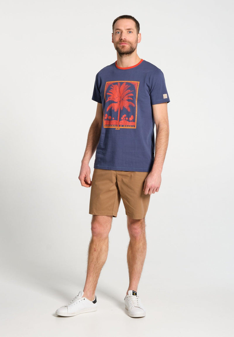 T-Shirt Homme 05 Feira Blue Stamp | J&JOY.