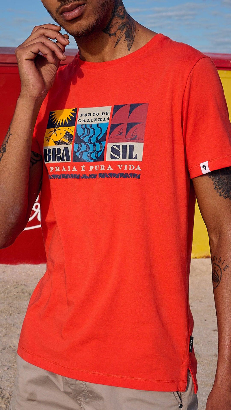 T-Shirt Homme 11 Praia Grenadine | J&JOY.