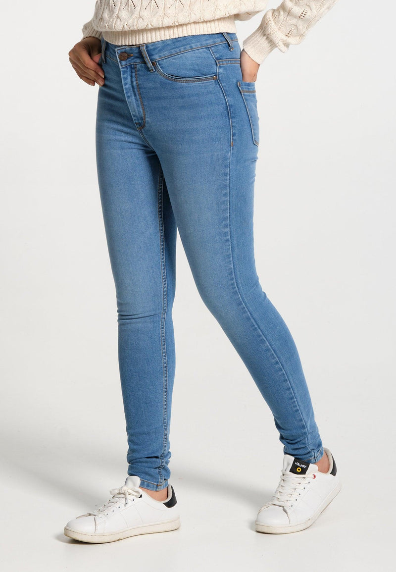Jeans Femme 01 Light Blue Denim Slim Fit | J&JOY.
