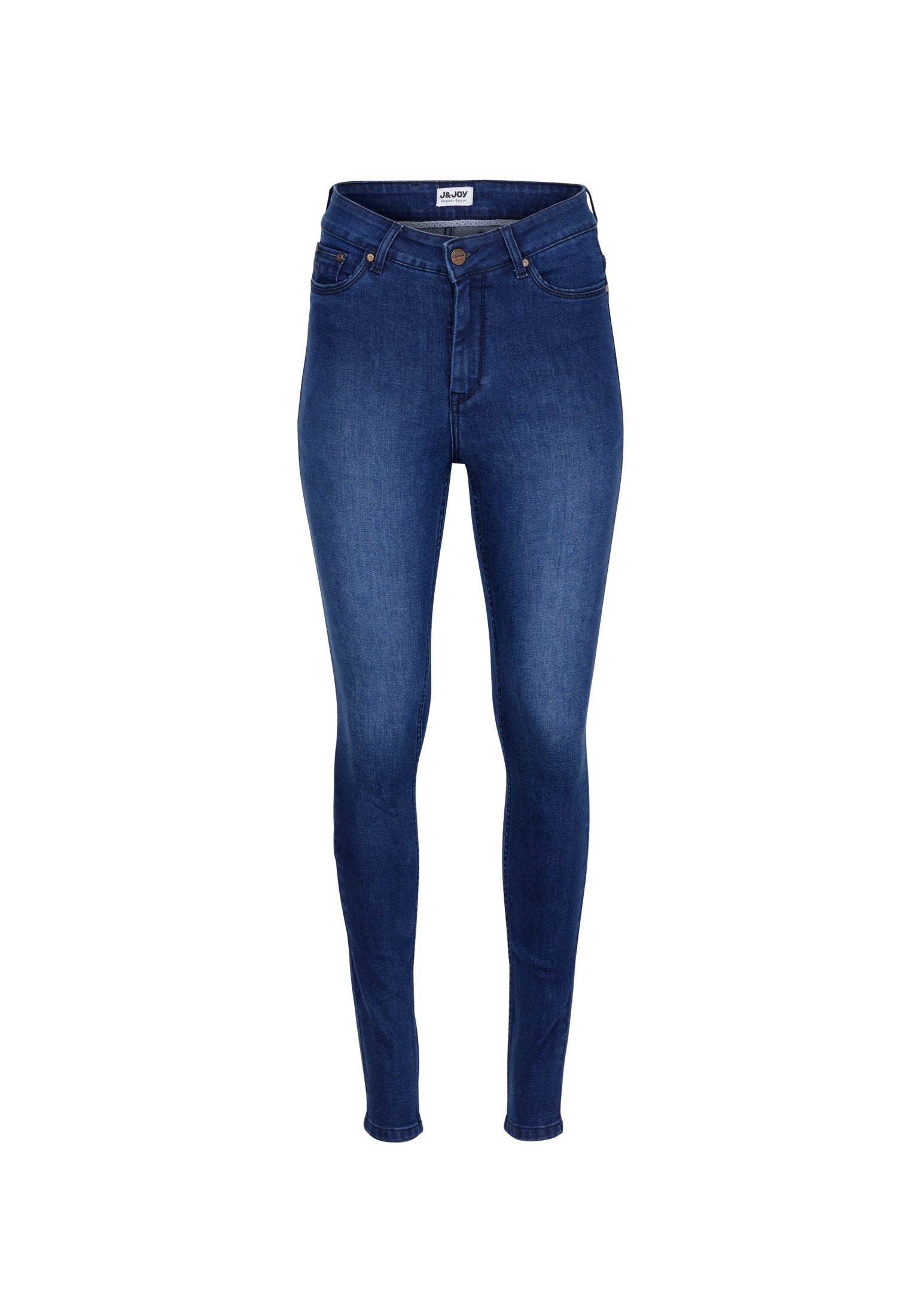 Jeans Femme 02 Medium Blue Denim Slim Fit | J&JOY.