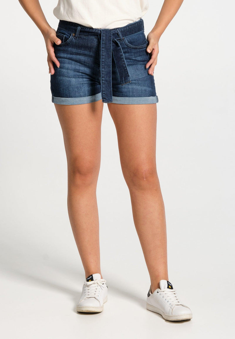 Short Femme 04 Medium Blue Denim | J&JOY.
