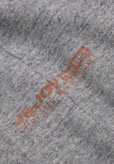 T-shirt garçon longues manches gris Yosemite 84' avec logo à l'arrière