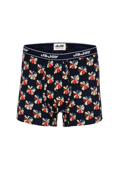 Pack of 2 men's boxers with an abstract print pattern